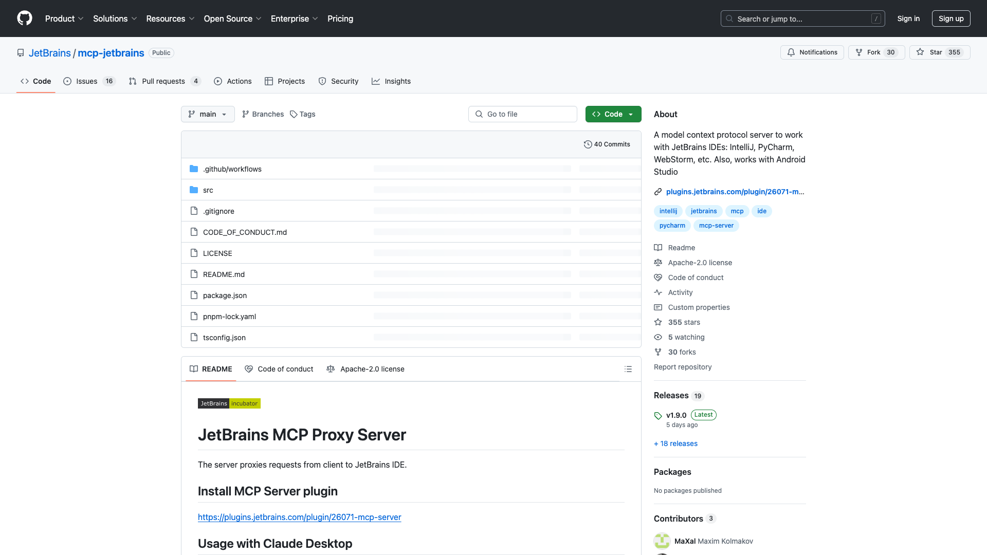 MCP Server by JetBrains