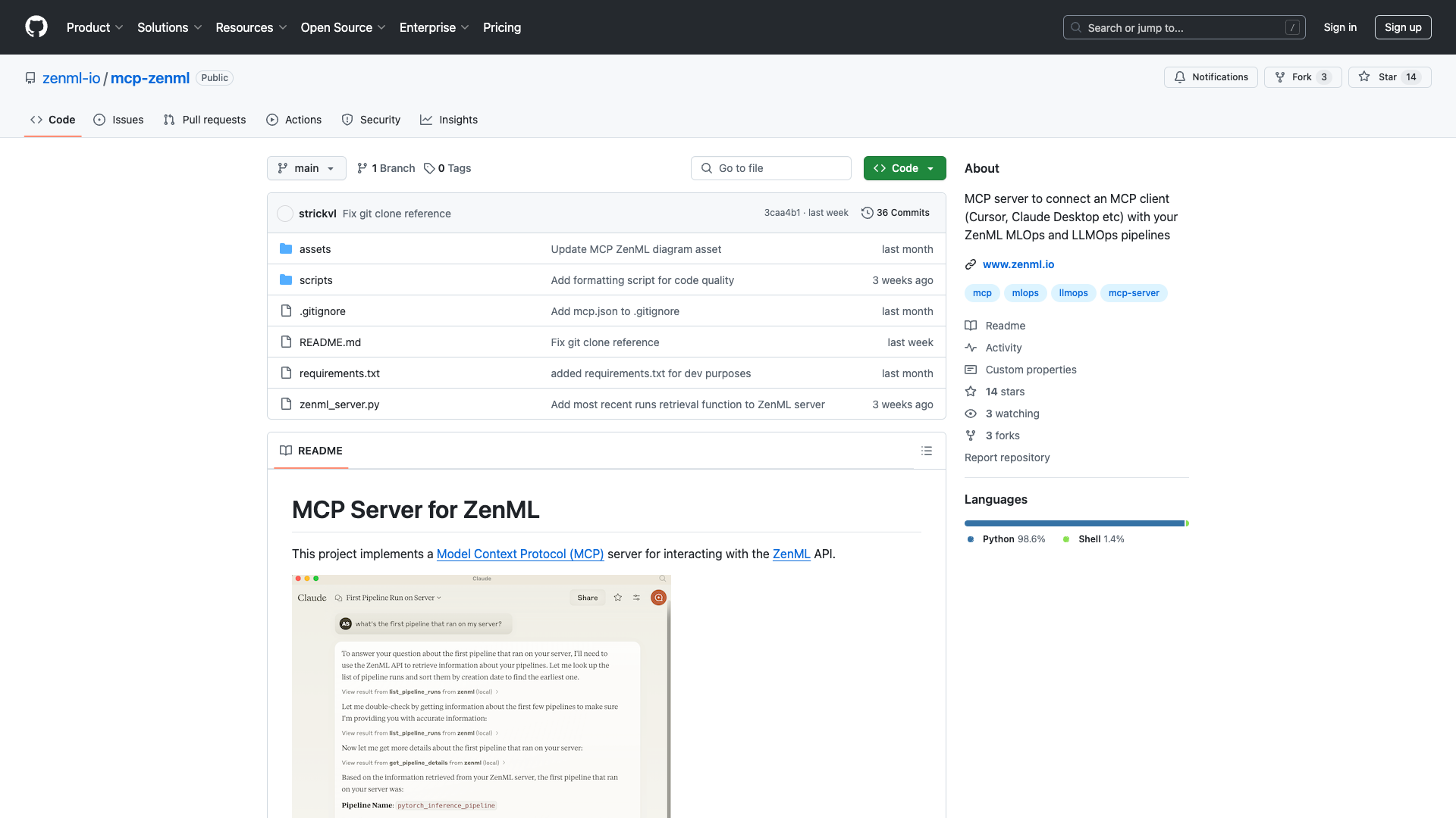 mcp-zenml: Your Gateway to Seamless AI Integration