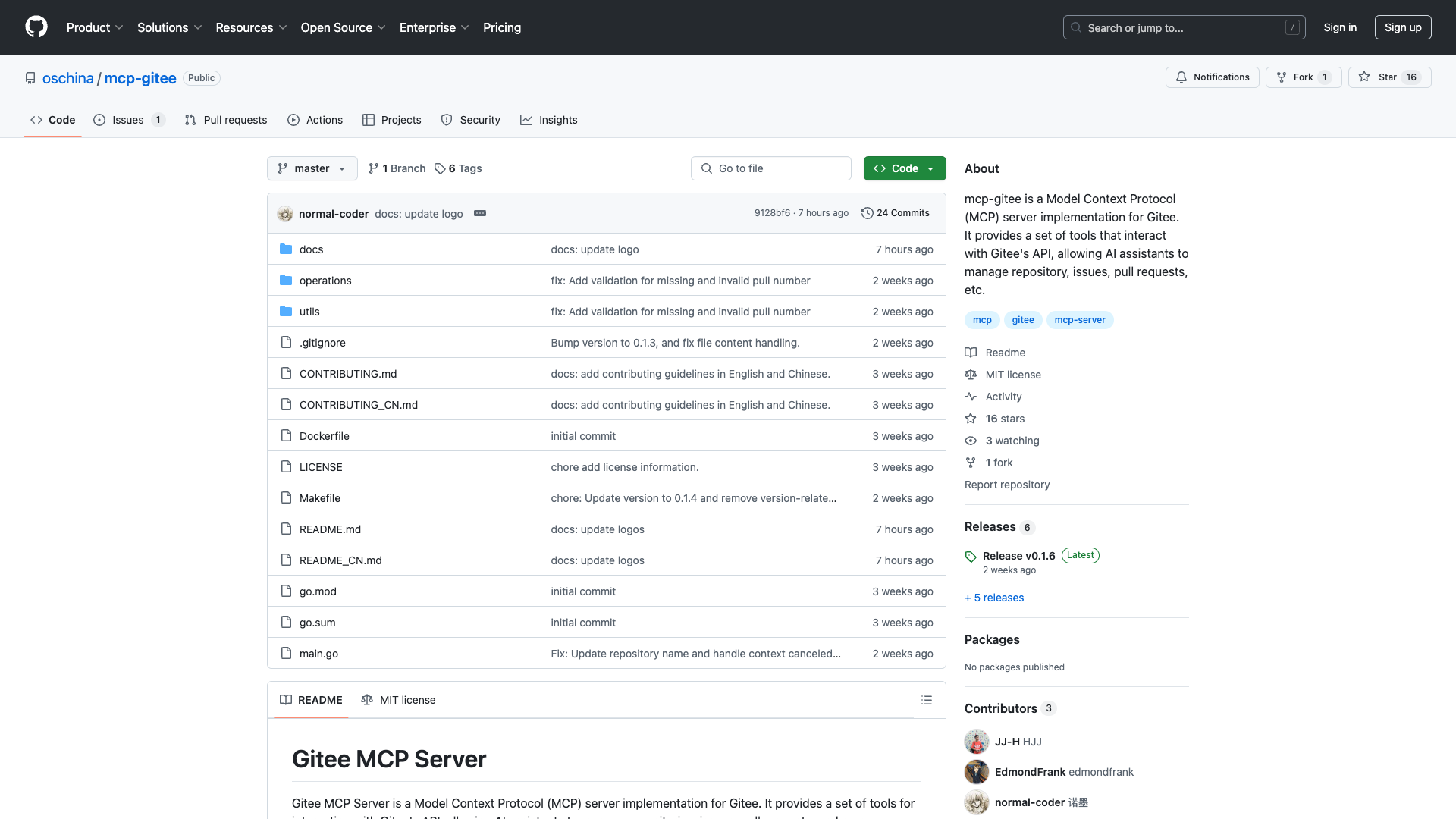 mcp-gitee