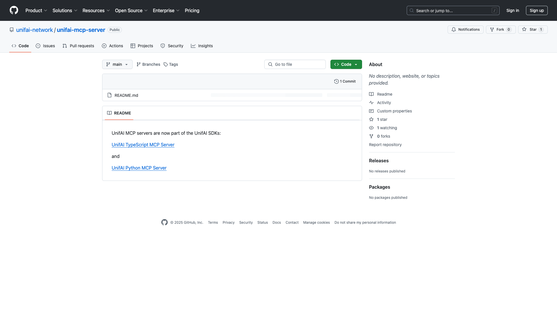 UnifAI MCP Server Review