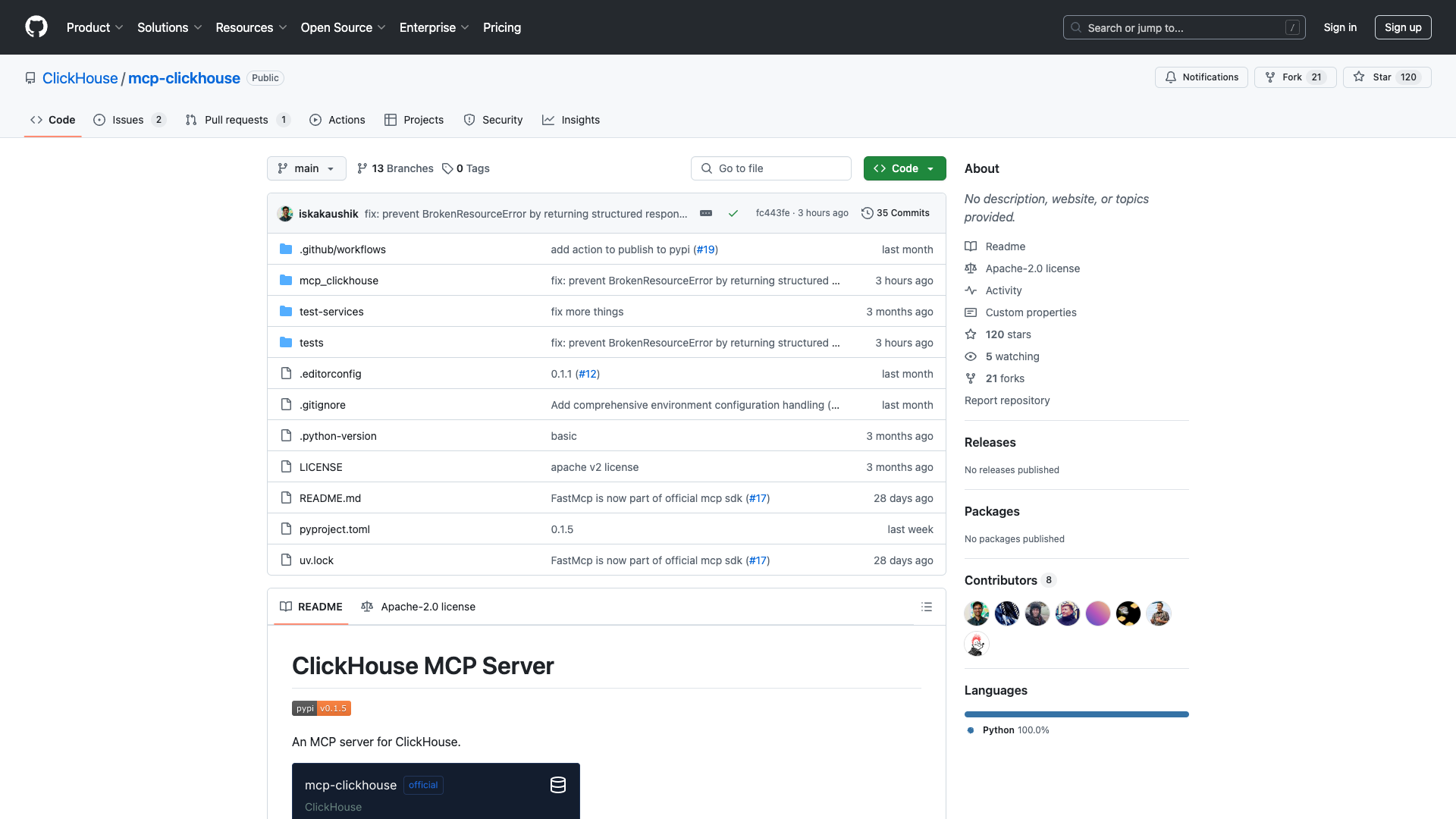 mcp-clickhouse: Your Gateway to ClickHouse Data Management