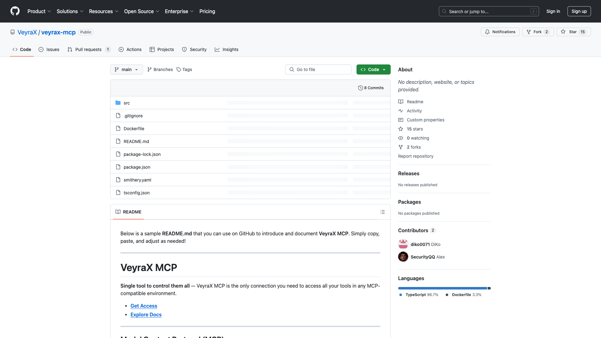 VeyraX MCP Server Review