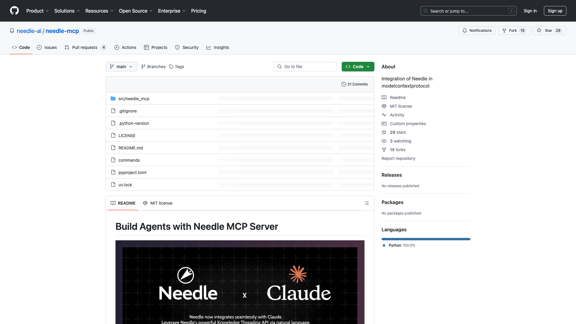 Needle MCP Server Review