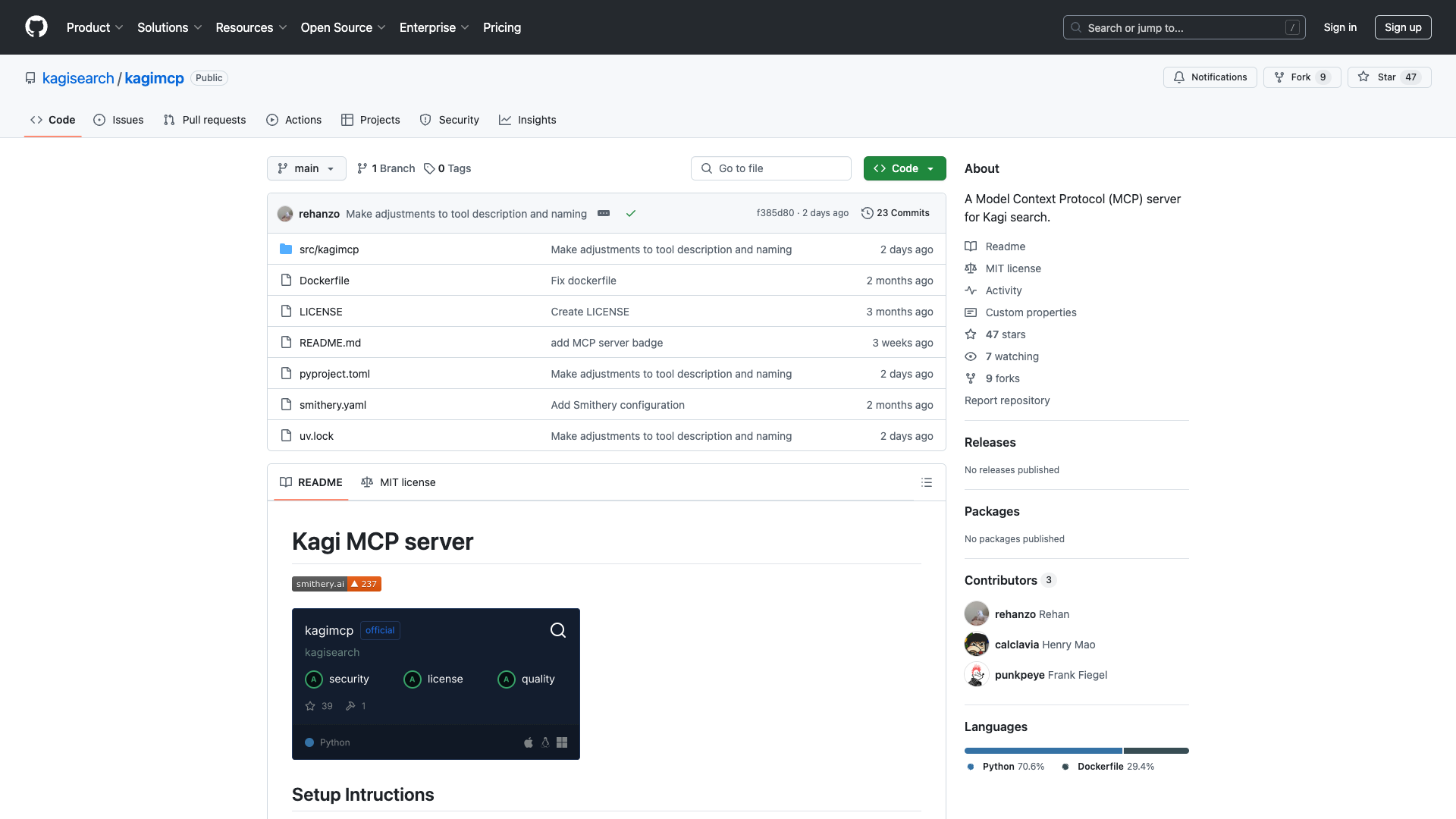Kagi MCP Server Review